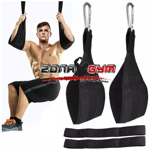 Correas para abdominales para barra de dominadas